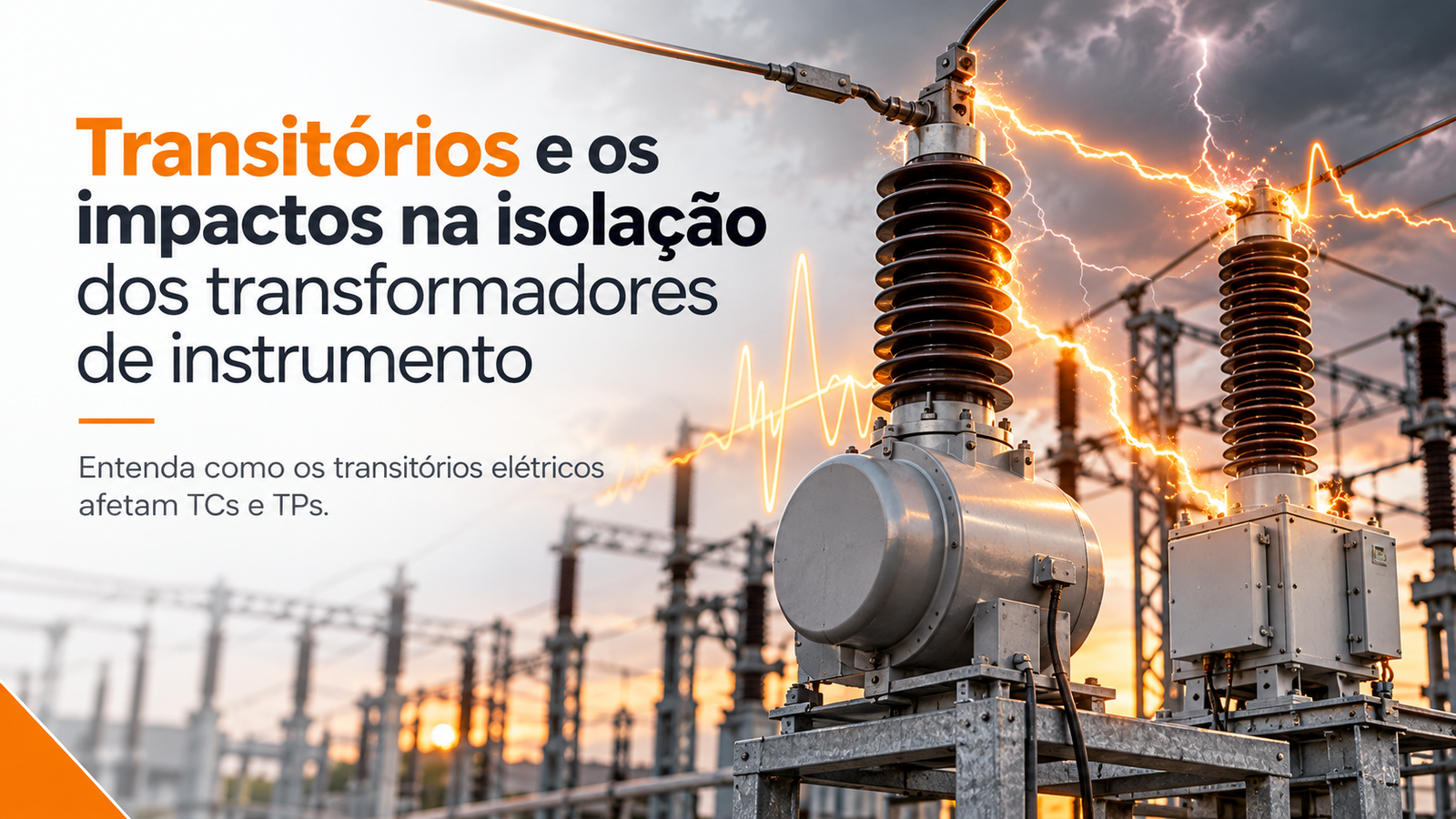 Transitórios e os impactos na isolação dos transformadores de instrumento